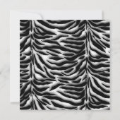 Aankondigingen van Hot Pink Zebra-afstuderen (Achterkant)