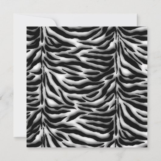 Aankondigingen van Hot Pink Zebra-afstuderen (Achterkant)