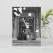 Aankondigingen van jaarlijkse aangepaste fotografi (Staand voorkant)