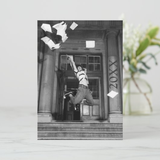 Aankondigingen van jaarlijkse aangepaste fotografi (Staand voorkant)