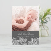 Aankondigingen van Lace Birth (Staand voorkant)