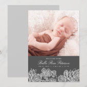 Aankondigingen van Lace Birth (Voorkant / Achterkant)