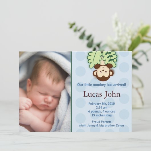 Aankondigingen van maandelijkse aangepaste foto's (Staand voorkant)