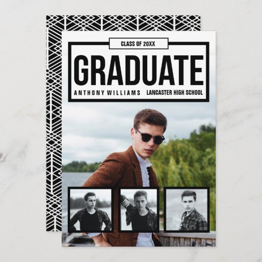 Aankondigingen van moderne fotografie (Voorkant / Achterkant)