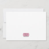 Aankondigingen van moderne Trendy Zee Green Stripe (Achterkant)