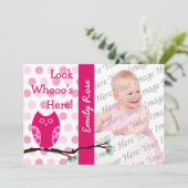 Aankondigingen van roze ovale goedkeuring (Staand voorkant)