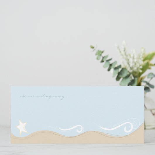 Aankondigingen van Sail Away Moving (Staand voorkant)