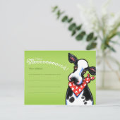 Aankondigingen van wijzigingsadres verplaatsen Koe Aankondigingskaart (Staand voorkant)