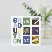 Aankondigingen voor de uitnodiging tot het Afstude (Staand voorkant)