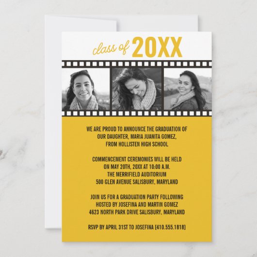 Aankondigingen voor fotografie [Gold] (Voorkant)