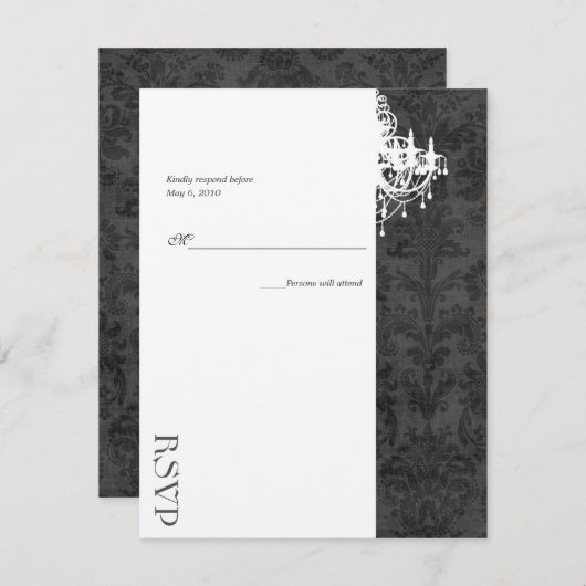 Aankondigingen voor kroonluchterreactie (Voorkant / Achterkant)