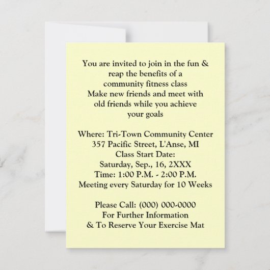 AANKONDIGINGSBEKNOPTE LUCHTVAARTKLASSEN KAART (Achterkant)