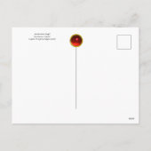 AANKONDIGINGSENGEL door Simone Martini Kerstkaart Feestdagenkaart (Achterkant)