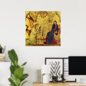 Aankondigingsengel en Madonna Poster (Thuiskantoor)