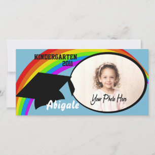 Aankondigingsfoto afstudeerders kleuterschool aankondiging