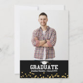 Aankondigingsfoto middelbare school eindexamen aankondiging (Voorkant)