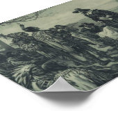 Aankoop van het eiland Manhattan door Peter Minuit Poster (Hoek)