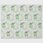 Aankoop van Holly Light Green Pink Cadeaupapier (Vlak)