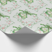 Aankoop van Holly Light Green Pink Cadeaupapier (Hoek)