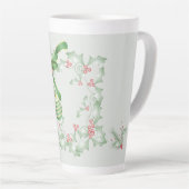 Aankoop van Holly Light Green Pink Christmas Latte Mok (Rechterhoek)