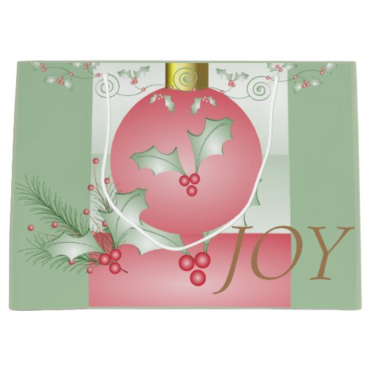 Aankoop van Holly Light Green Pink Groot Cadeauzakje (Voorkant)