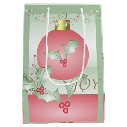 Aankoop van Holly Light Green Pink Medium Cadeauzakje (Achterkant)
