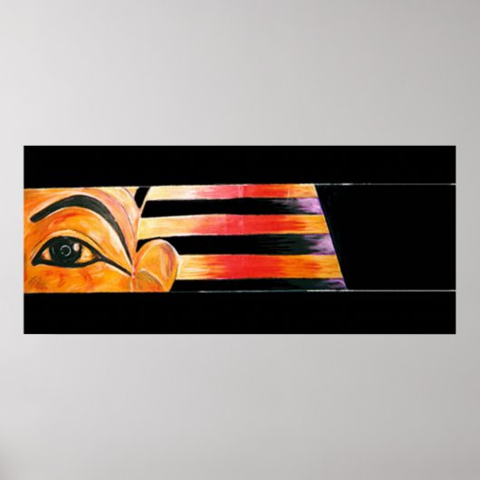 Aankruisen wat u wilt zien I - Glazen afdrukken Poster (Voorkant)