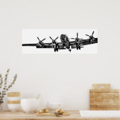 Aanlanding B29 Poster (Keuken)