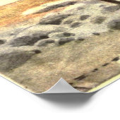 Aanlanding van de Vikingen in Noord-Amerika Poster (Hoek)