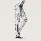 Aanleg krantendesign uit 1990 leggings (Rechts)