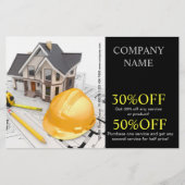 Aanleg renovatie Home Remodeling Contractor Constr Flyer (Voorkant)