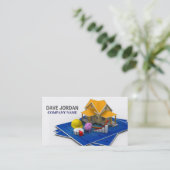 Aanleg renovatie Home Remodeling Contractor Constr Visitekaartje (Staand voorkant)