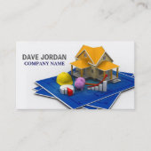 Aanleg renovatie Home Remodeling Contractor Constr Visitekaartje (Voorkant)