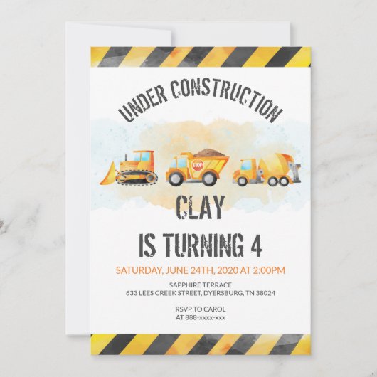 Aanleg van de waterpomp kaart (Voorkant)