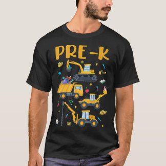 Aanleg van een wagenpark voor de schooljongens Kin T-shirt