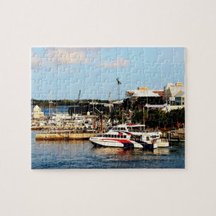 Aanlegplaats bij King's Wharf Bermuda Legpuzzel