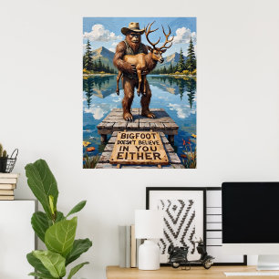 Aanlegsteigerdilemma: Sasquatch en de Eland Poster