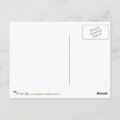 Aanleiding tot de burgeroorlog in de spoorwegen briefkaart (Achterkant)