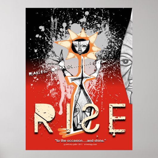 aanleiding tot deze gelegenheid poster (Voorkant)