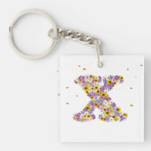 Aanloopbrief X Sleutelhanger (Voorkant)