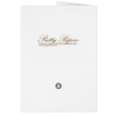  aanlooppapier - Kaart voor tabelnummer (Achterkant)