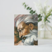 Aanmaak van Adam (detail) Briefkaart (Staand voorkant)