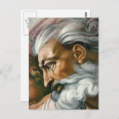 Aanmaak van Adam (detail) Briefkaart (Voorkant / Achterkant)