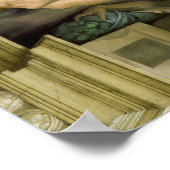 Aanmaak van Adam door Michelangelo, Kunst Poster (Hoek)