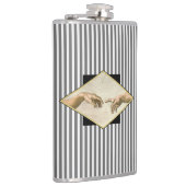 Aanmaak van Adam Stripes Heupfles (Rechts)