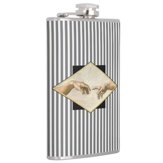 Aanmaak van Adam Stripes Heupfles (Rechts)