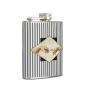 Aanmaak van Adam Stripes Heupfles (Rechts)