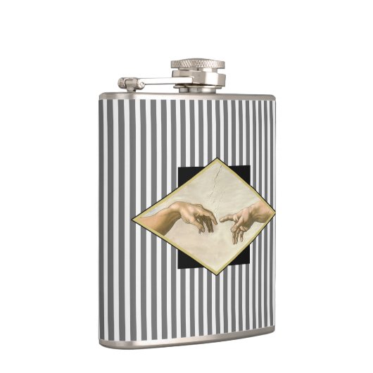 Aanmaak van Adam Stripes Heupfles (Rechts)