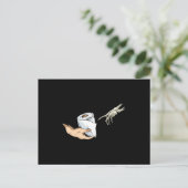 Aanmaak van Adam Toilet Paper Briefkaart (Staand voorkant)