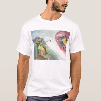 "Aanmaak van T-Rex" T-shirt
